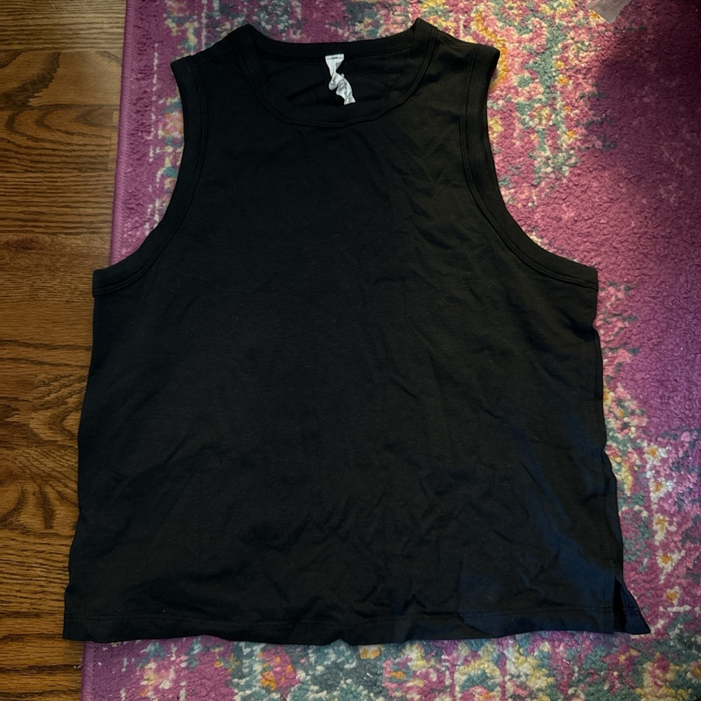 Lululemon Athletica Black Muscle Tee